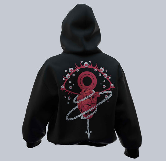 Chain Jail Hunter x Hunter Oversize Hoodie