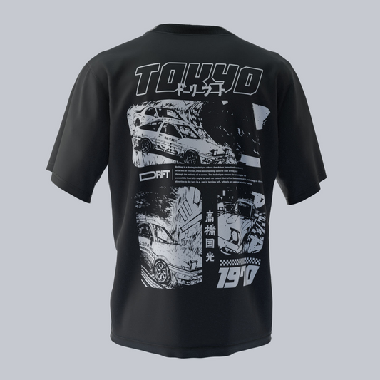 Initial D Oversize Tshirt