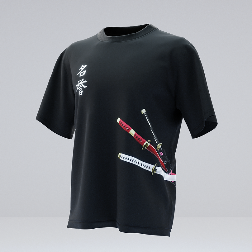 Roronoa Zoro Swords Oversize Tshirt