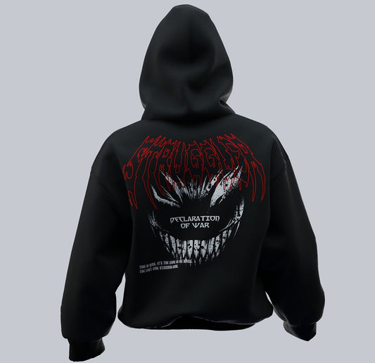 Declaration Of War Berserk Oversize Hoodie